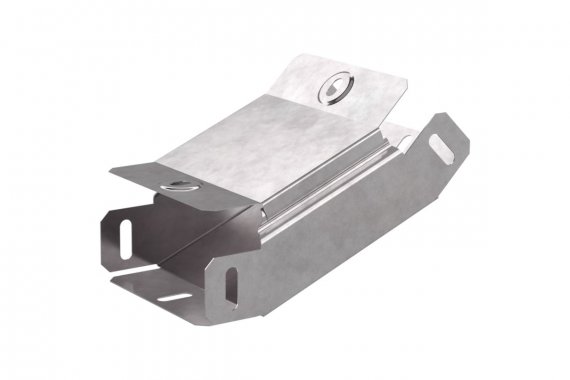 Фотография товара 'Промрукав PR16.0448 Угол вертикальный внутренний 45 градусов с крышкой Стандарт 100х50'