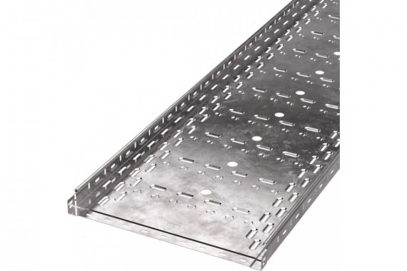 Фотография товара 'Промрукав PR16.0017 Лоток перфорированный Стандарт 500х50х3000 (1,0 мм)'