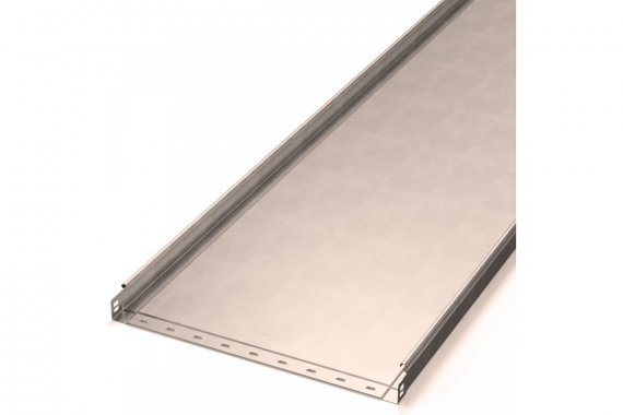 Фотография товара 'Промрукав PR16.2404 Лоток неперфорированный Стандарт INOX (AISI 409) 500х50х3000 (1,0 мм)'