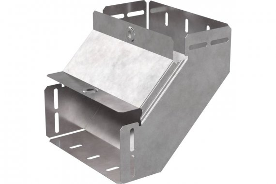 Фотография товара 'Промрукав PR16.0446 Угол вертикальный внутренний 90 градусов с крышкой Стандарт 200х100'