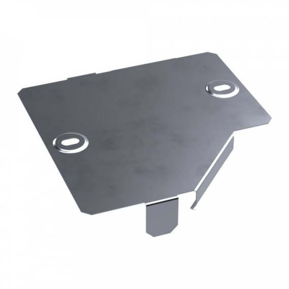 Фотография товара 'Промрукав PR16.5576 Крышка переходника левого Стандарт INOX (AISI 316) 150х100'