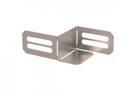 Фотография товара 'Промрукав PR16.6204 Переходник упрощённый горизонтальный Стандарт INOX (AISI 409) на 50 мм Н50'