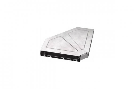 Фотография товара 'Промрукав PR16.0626 Угол горизонтальный 90 градусов с крышкой Стандарт 500х80'