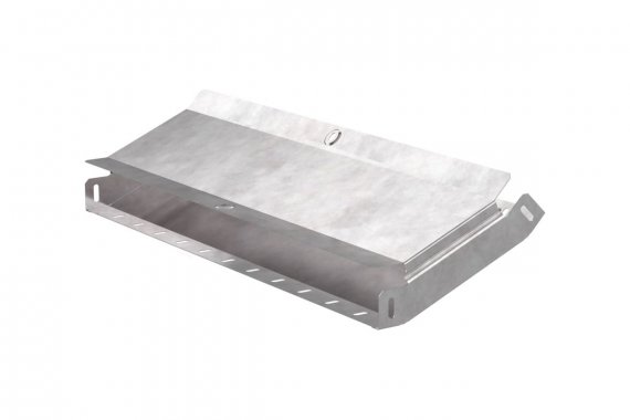 Фотография товара 'Промрукав PR16.0598 Угол вертикальный внутренний 45 градусов с крышкой Стандарт 600х50'