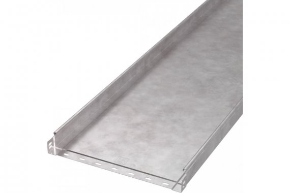 Фотография товара 'Промрукав PR16.1217 Лоток неперфорированный Стандарт HDZ 400х50х3000 (1,0 мм) (6 м/уп)'