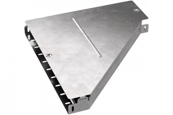 Фотография товара 'Промрукав PR16.0688 Переходник левый с крышкой Стандарт 500х150х50'