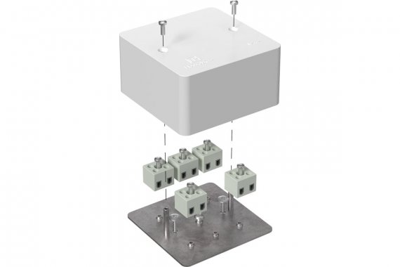 Фотография товара 'Промрукав 40-0460-FR2.5-10-Е60 Коробка огнестойкая для кабель-канала 40-0460-FR2.5-10 Е15-Е60'