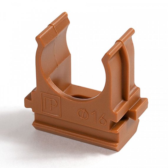 Фотография товара 'Промрукав Крепёж-клипса для труб АБС-пластик d25 PR13.0053'