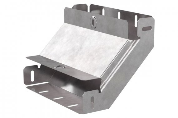 Фотография товара 'Промрукав PR16.0530 Угол вертикальный внутренний 90 градусов с крышкой Стандарт 200х50'