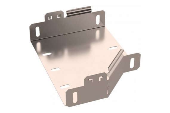 Фотография товара 'Промрукав PR16.5600 Переходник левый Стандарт INOX (AISI 409) 200х150х50'