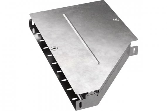 Фотография товара 'Промрукав PR16.0694 Переходник левый с крышкой Стандарт 500х300х50'