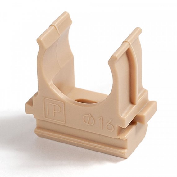 Фотография товара 'Промрукав Крепёж-клипса для труб АБС-пластик d40 PR13.0103'