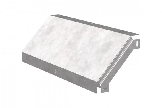 Фотография товара 'Промрукав PR16.0590 Угол вертикальный внешний 90 градусов с крышкой Стандарт 600х80'