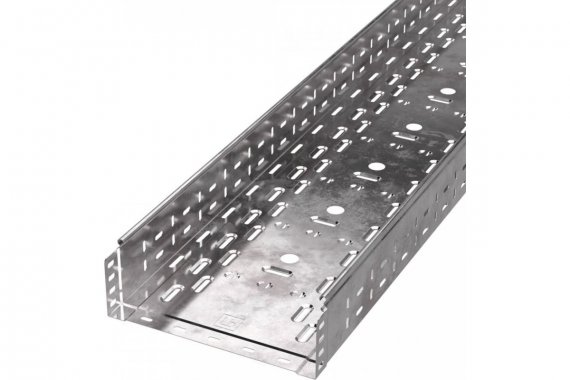 Фотография товара 'Промрукав PR16.0013 Лоток перфорированный Стандарт 300х100х3000 (0,8 мм)'