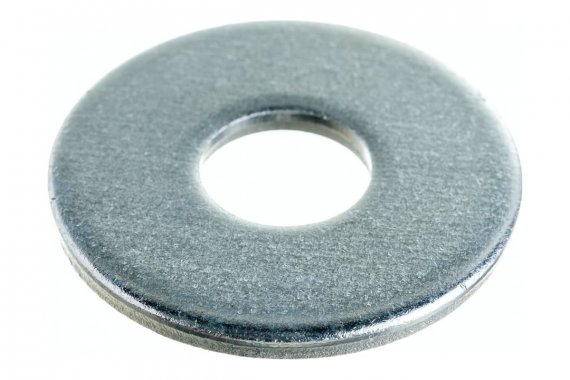 Фотография товара 'Промрукав PR08.2378 Шайба с широкими полями (кузовная) оцинкованная M8 (DIN 9021)'