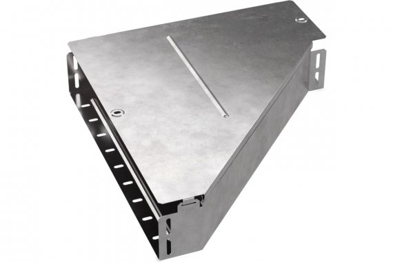 Фотография товара 'Промрукав PR16.0690 Переходник левый с крышкой Стандарт 500х150х100'