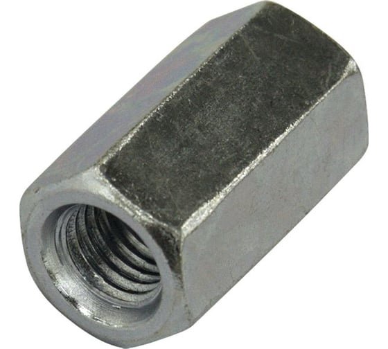 Фотография товара 'Промрукав PR08.7451 Гайка соединительная нержавеющая (А2) M6 (DIN 6334)'