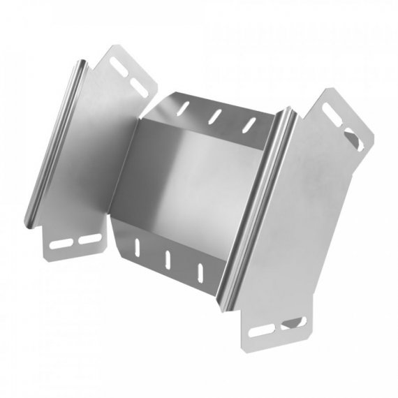 Фотография товара 'Промрукав PR16.2908 Угол вертикальный внешний 45 градусов Стандарт INOX (AISI 304) 300х80'