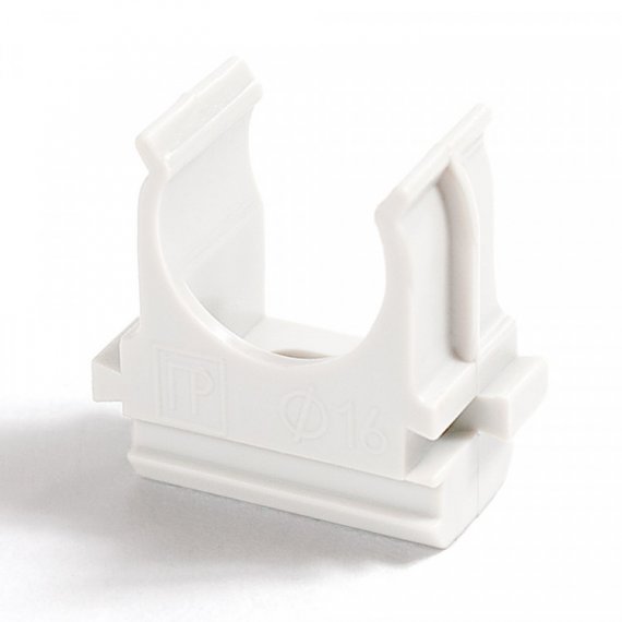 Фотография товара 'Промрукав Крепёж-клипса для труб Полистирол d25 PR.02725б'