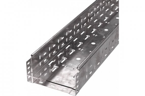 Фотография товара 'Промрукав PR16.0011 Лоток перфорированный Стандарт 300х50х3000 (0,8 мм)'