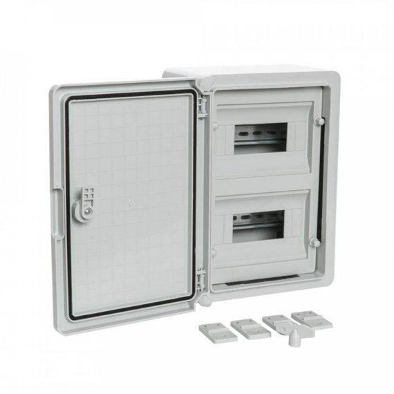 Фотография товара 'Промрукав PR08.26499 Корпус пластиковый распределительный ЩРН-24 IP65 400х300х170'