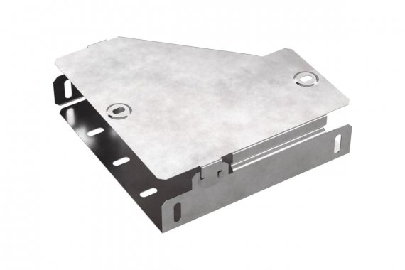 Фотография товара 'Промрукав PR16.0507 Переходник правый с крышкой Стандарт 200х100х50'