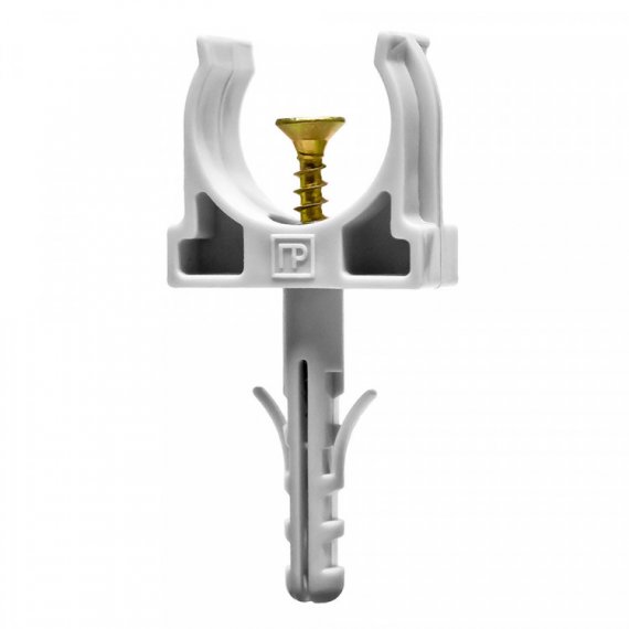 Фотография товара 'Промрукав Крепеж-клипса с дюбелем и саморезом d20 PR13.0216'