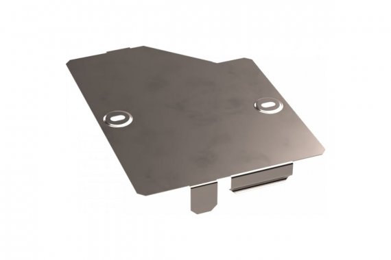 Фотография товара 'Промрукав PR16.5905 Крышка переходника правого Стандарт INOX (AISI 409) 200х150'