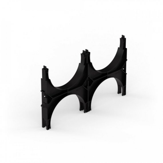 Фотография товара 'Промрукав PR13.02574 Кластер для двустенных труб d200 мм, двойной, двухсторонний'