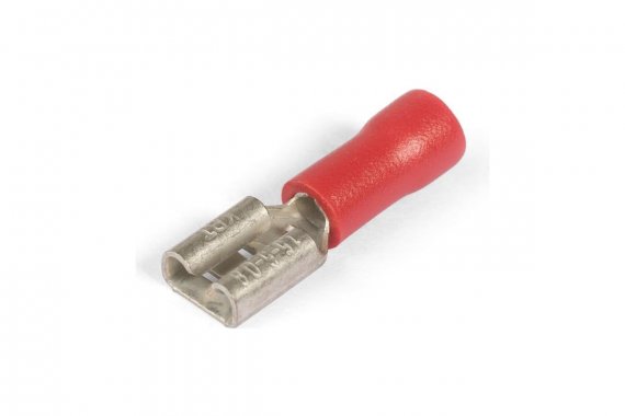 Фотография товара 'Промрукав PR08.10435 Разъемы плоские изолированные «Мама» (РПИ-М)1,5-6,3'