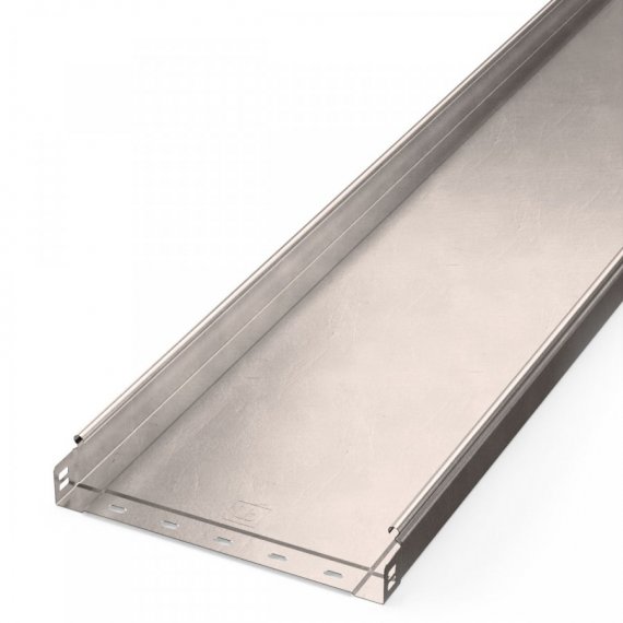 Фотография товара 'Промрукав PR16.2398 Лоток неперфорированный Стандарт INOX (AISI 409) 300х50х3000 (0,8 мм)'