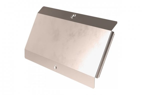 Фотография товара 'Промрукав PR16.2985 Крышка угла вертикального внешнего 45 градусов Стандарт INOX (AISI 409) 500'