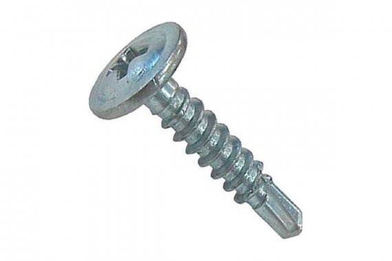 Фотография товара 'Промрукав PR08.2393 Саморез 4,2х25 с прессшайбой, Сверло, цинк'