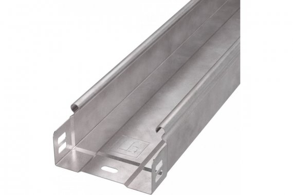 Фотография товара 'Промрукав PR16.1205 Лоток неперфорированный Стандарт HDZ 100х50х3000 (0,7 мм) (24 м/уп)'