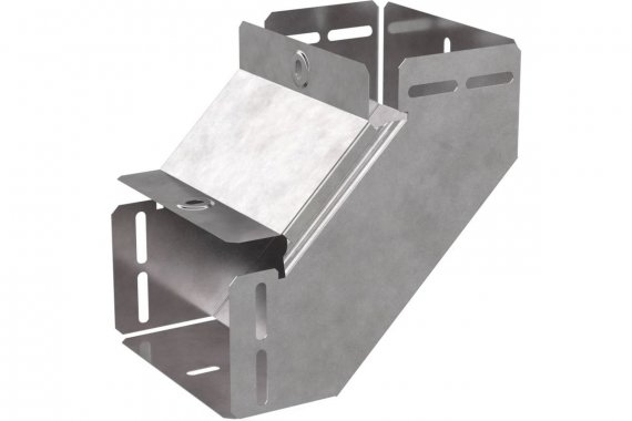 Фотография товара 'Промрукав PR16.0529 Угол вертикальный внутренний 90 градусов с крышкой Стандарт 150х100'