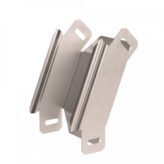 Фотография товара 'Промрукав PR16.3051 Угол вертикальный внешний 90 градусов Стандарт INOX (AISI 409) 150х50'