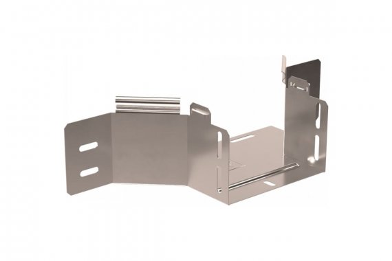 Фотография товара 'Промрукав PR16.2690 Ответвитель горизонтальный Стандарт INOX (AISI 409) 150х100'