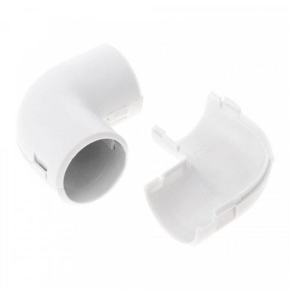 Фотография товара 'Промрукав Соединитель угловой разборный d20 PR.07520б'