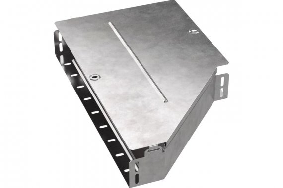 Фотография товара 'Промрукав PR16.0695 Переходник левый с крышкой Стандарт 500х300х80'