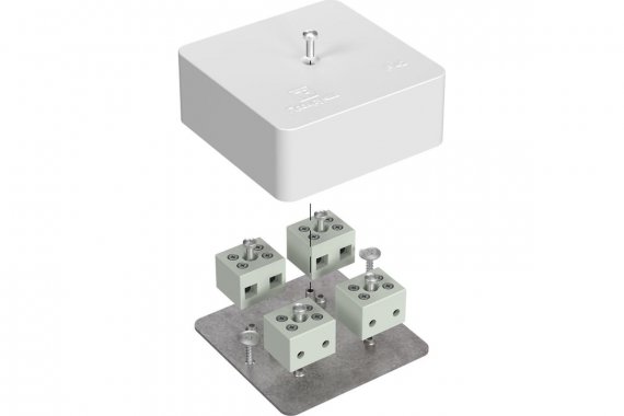 Фотография товара 'Промрукав 40-0450-FR6.0-8-Е60 Коробка огнестойкая для кабель-канала 40-0450-FR6.0-8 Е15-Е60'