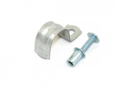 Фотография товара 'Промрукав PR08.5027 Комплекты для крепления ОКЛ с использованием винта, заклепки и скобы СМО d19-20 мм'