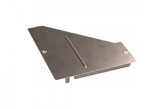 Фотография товара 'Промрукав PR16.5909 Крышка переходника правого Стандарт INOX (AISI 409) 400х150'