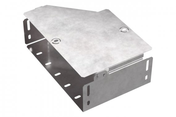 Фотография товара 'Промрукав PR16.0521 Переходник правый с крышкой Стандарт 300х200х100'