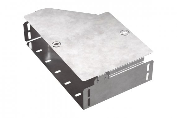 Фотография товара 'Промрукав PR16.0518 Переходник правый с крышкой Стандарт 300х200х80'