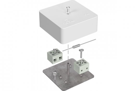 Фотография товара 'Промрукав 40-0450-FR6.0-4-П-Е60 Коробка огнестойкая для кабель-канала 40-0450-FR6.0-4-П Е15-Е60'