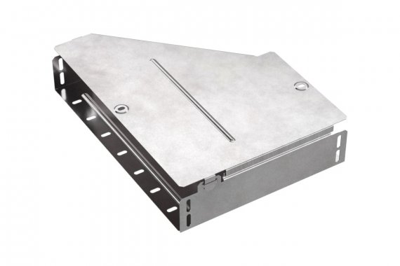 Фотография товара 'Промрукав PR16.0713 Переходник правый с крышкой Стандарт 400х200х80'