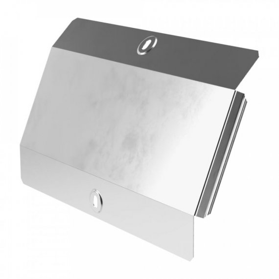 Фотография товара 'Промрукав PR16.3013 Крышка угла вертикального внешнего 90 градусов Стандарт INOX (AISI 304) 300'