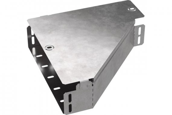 Фотография товара 'Промрукав PR16.0496 Переходник левый с крышкой Стандарт 300х150х50'