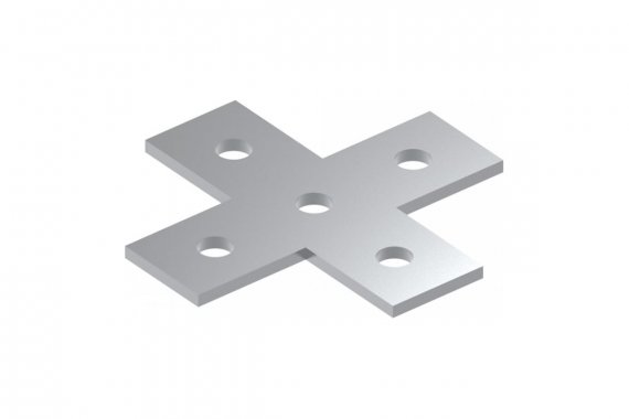 Фотография товара 'Промрукав PR08.8809 Пластина Х-образная 5 отверстий HDZ'