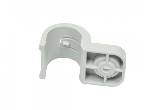 Фотография товара 'Промрукав PR13.0398 Крепеж-скоба пластиковая односторонняя в п/э d20 мм'